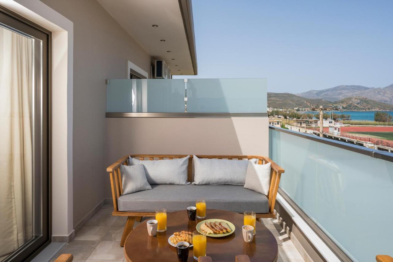 קיסאמוס Indigo Blue Seaside Deluxe Apartments מראה חיצוני תמונה
