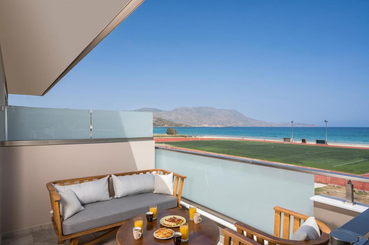 קיסאמוס Indigo Blue Seaside Deluxe Apartments מראה חיצוני תמונה