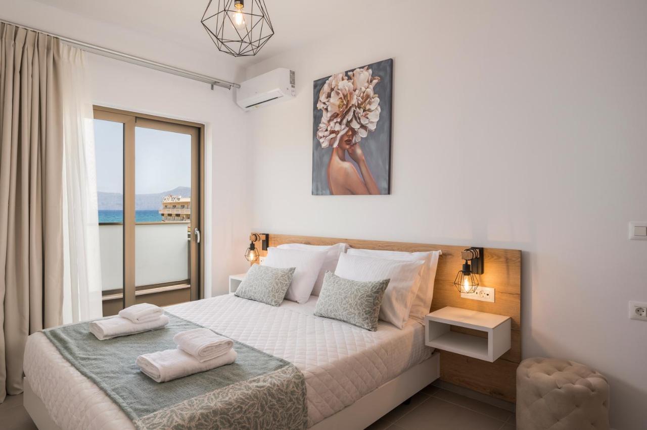 קיסאמוס Indigo Blue Seaside Deluxe Apartments מראה חיצוני תמונה