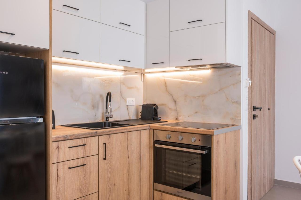 קיסאמוס Indigo Blue Seaside Deluxe Apartments מראה חיצוני תמונה