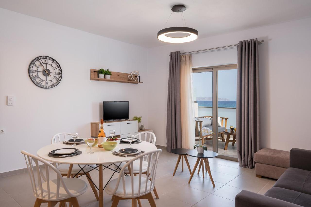 קיסאמוס Indigo Blue Seaside Deluxe Apartments מראה חיצוני תמונה