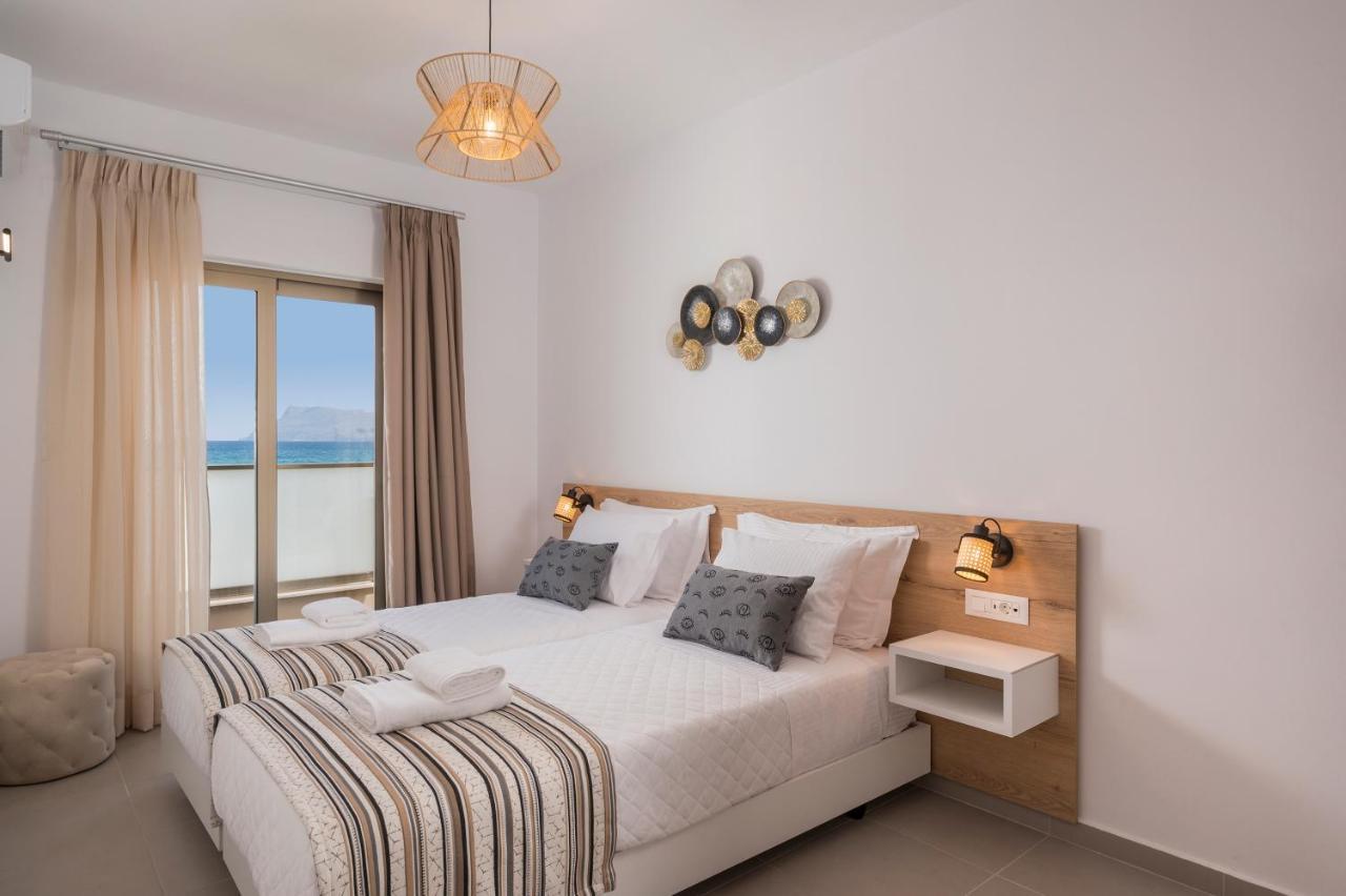 קיסאמוס Indigo Blue Seaside Deluxe Apartments מראה חיצוני תמונה