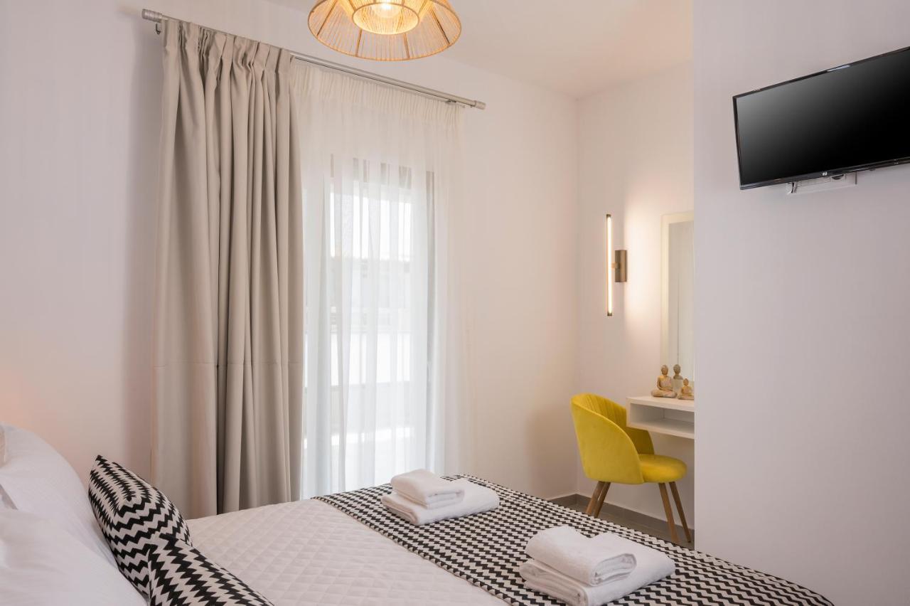 קיסאמוס Indigo Blue Seaside Deluxe Apartments מראה חיצוני תמונה