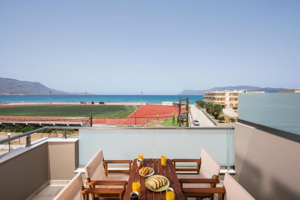 קיסאמוס Indigo Blue Seaside Deluxe Apartments מראה חיצוני תמונה