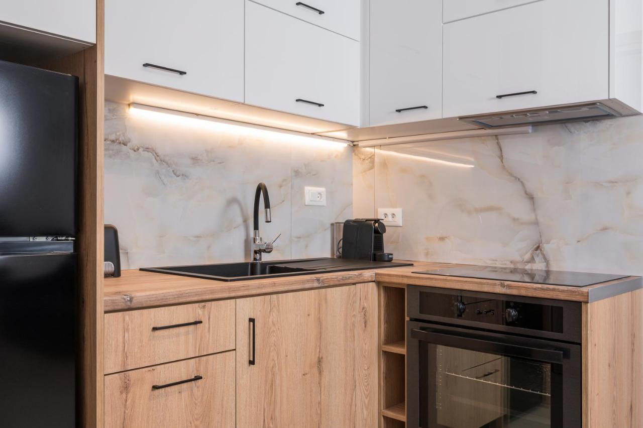 קיסאמוס Indigo Blue Seaside Deluxe Apartments מראה חיצוני תמונה