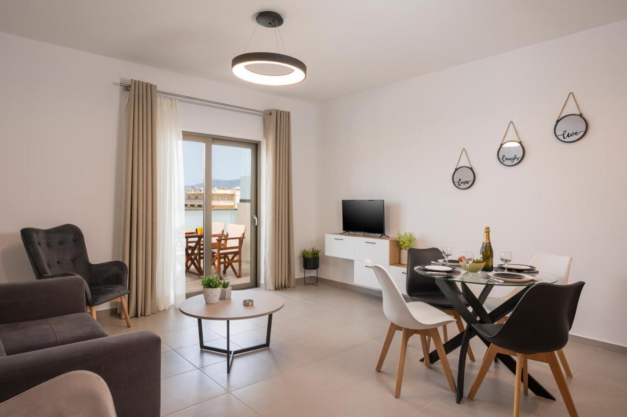 קיסאמוס Indigo Blue Seaside Deluxe Apartments מראה חיצוני תמונה