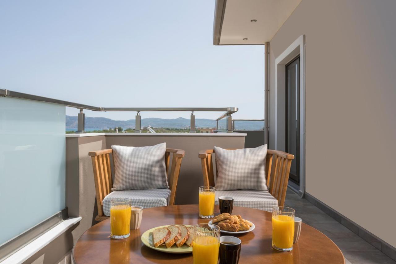 קיסאמוס Indigo Blue Seaside Deluxe Apartments מראה חיצוני תמונה