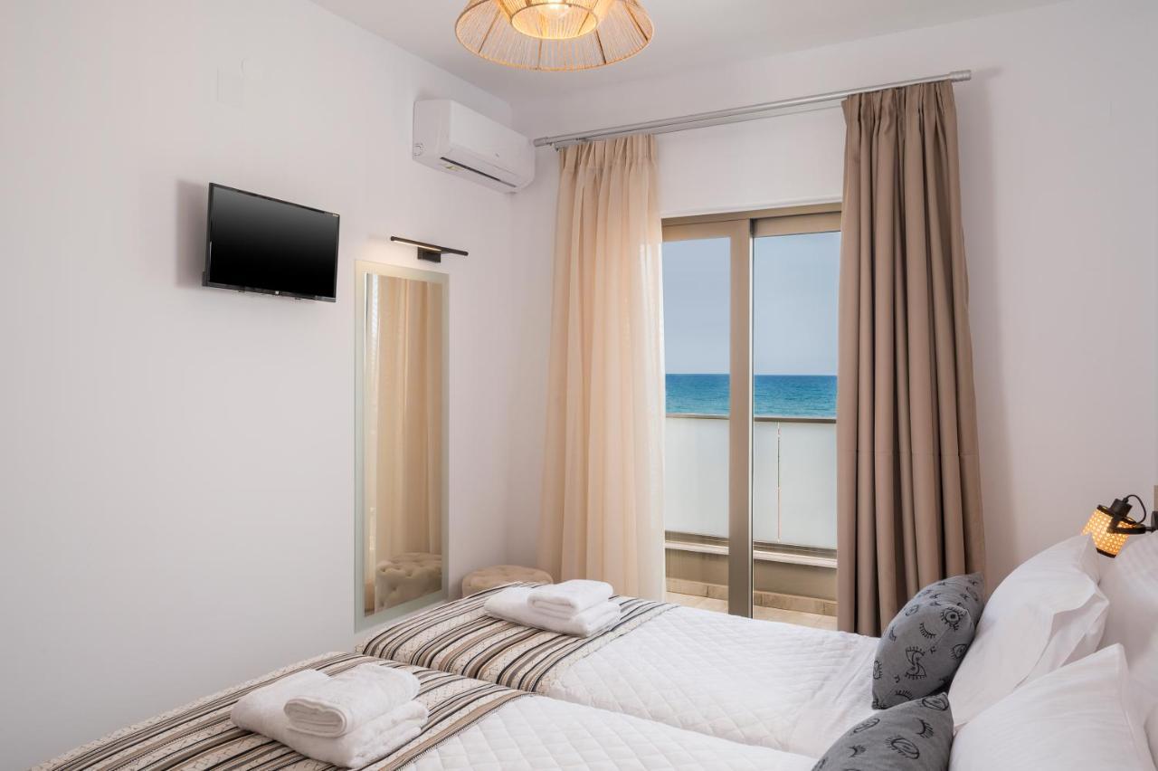 קיסאמוס Indigo Blue Seaside Deluxe Apartments מראה חיצוני תמונה