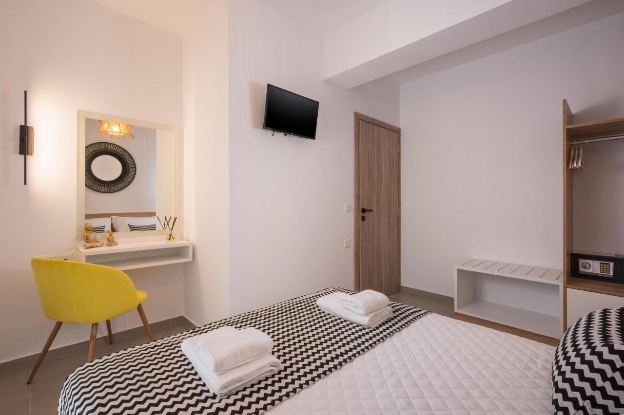 קיסאמוס Indigo Blue Seaside Deluxe Apartments מראה חיצוני תמונה