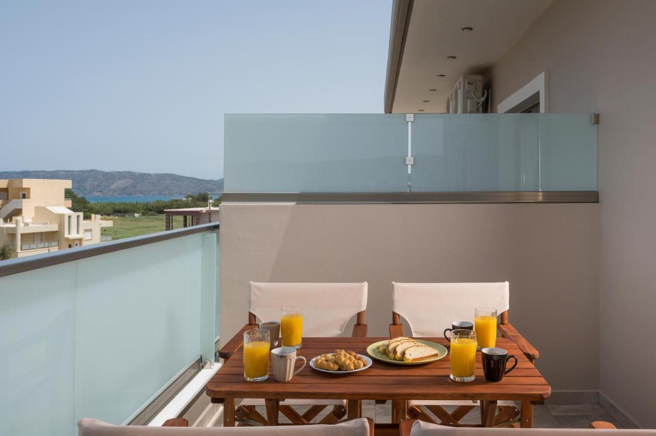קיסאמוס Indigo Blue Seaside Deluxe Apartments מראה חיצוני תמונה