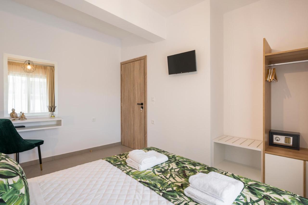 קיסאמוס Indigo Blue Seaside Deluxe Apartments מראה חיצוני תמונה