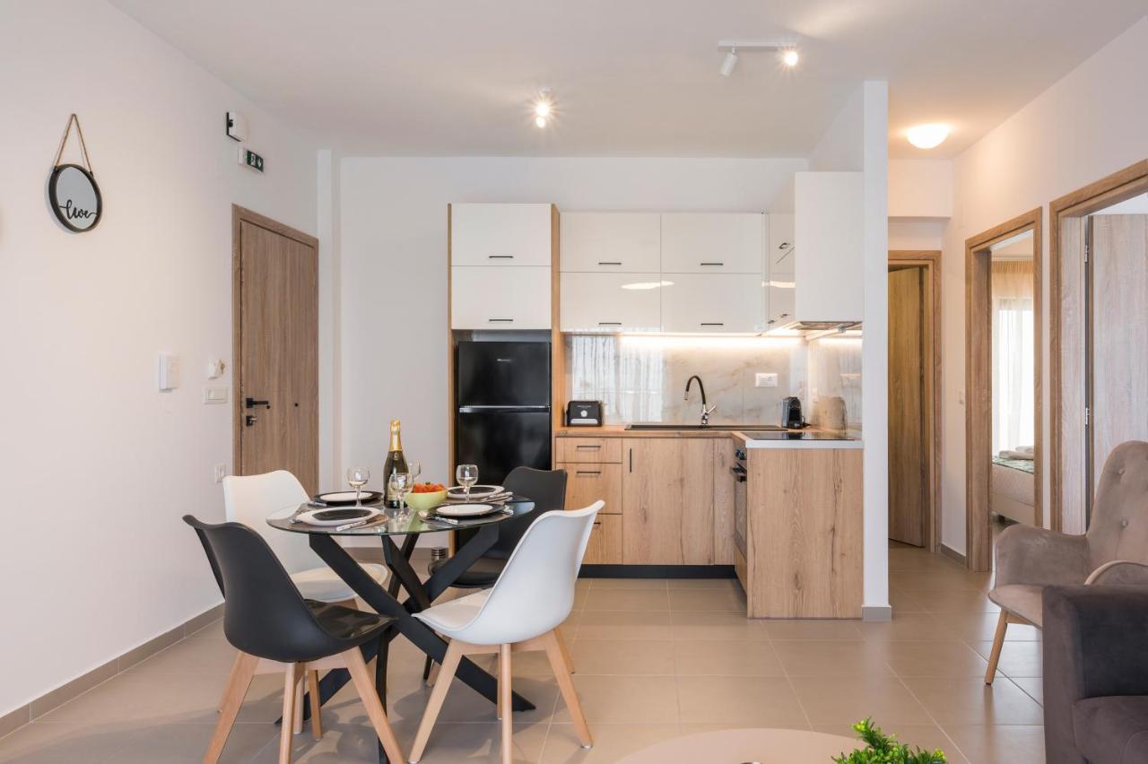 קיסאמוס Indigo Blue Seaside Deluxe Apartments מראה חיצוני תמונה