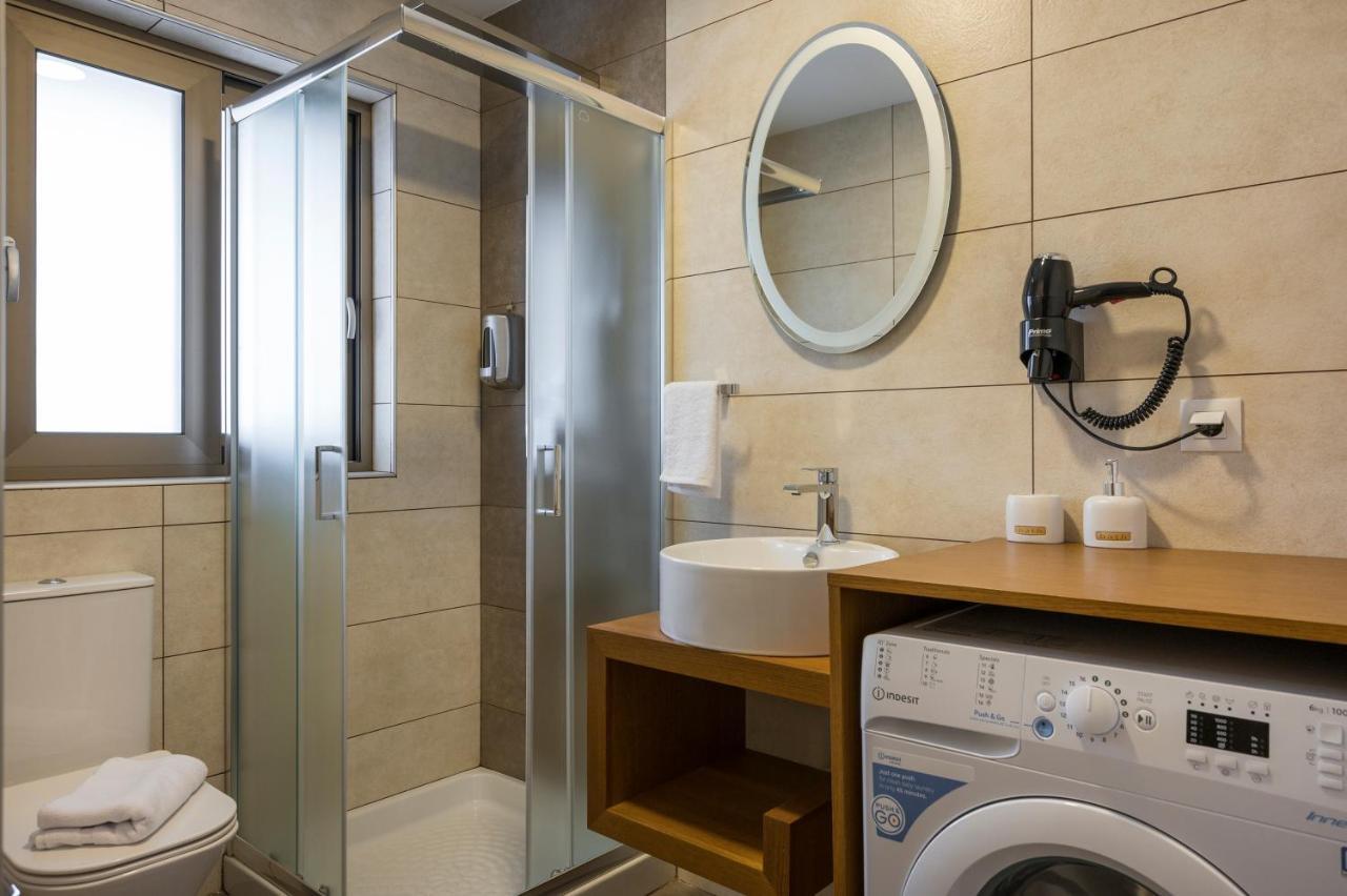 קיסאמוס Indigo Blue Seaside Deluxe Apartments מראה חיצוני תמונה
