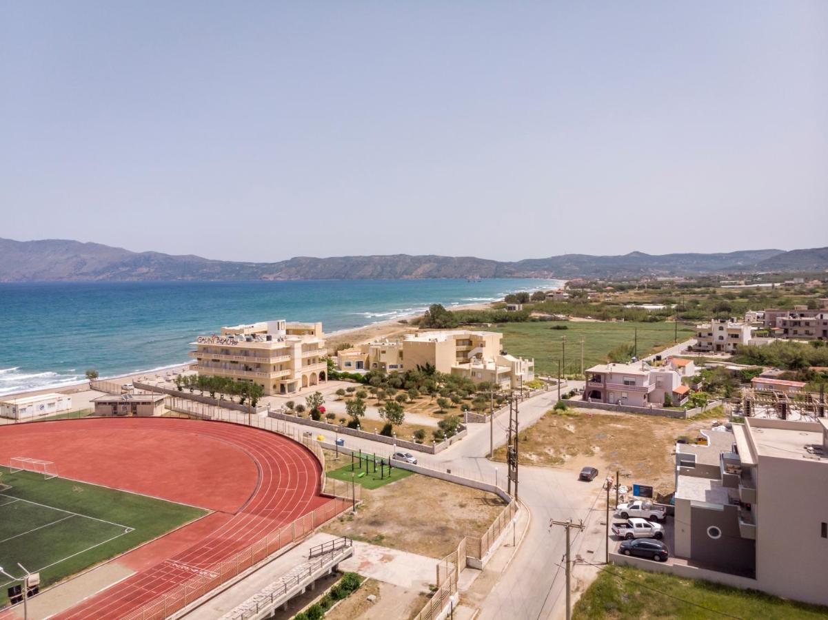 קיסאמוס Indigo Blue Seaside Deluxe Apartments מראה חיצוני תמונה