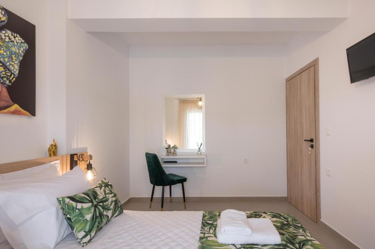קיסאמוס Indigo Blue Seaside Deluxe Apartments מראה חיצוני תמונה